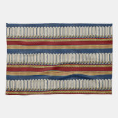 Vintage Colonial Messing und Litze ID1309 Geschirrtuch (Horizontal)