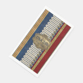 Vintage Colonial Messing und Litze ID1309 Serviette (Ecke)