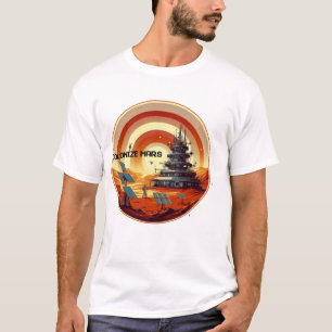 VINTAGE COLONIZE-MARS T-Shirt