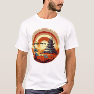 VINTAGE COLONIZE-MARS T-Shirt