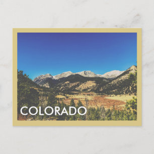 Vintage Colorado Postkarte