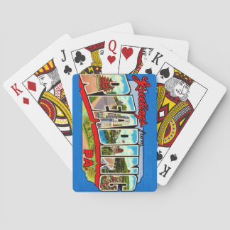 Vintage Colorful Reading PA Playing Cards Spielkarten
