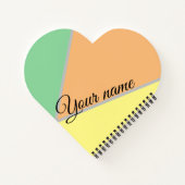 Vintage Colours  Notizblock (Rückseite)