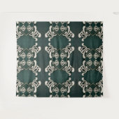 Vintage Combinaisons Ornementales Art Pattern Wandteppich (Vorderseite (Horizontal))