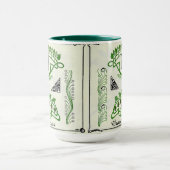 Vintage Combinaisons Ornementales Custom Tasse (Zentrum)