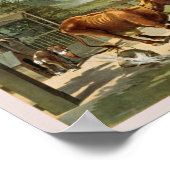 Vintage Comedy-Show-Werbung Poster (Ecke)