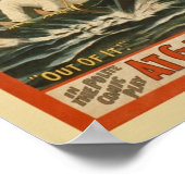 Vintage Comedy-Show-Werbung Poster (Ecke)