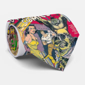 Vintage Comic-Bucheinband-Kunst-Krawatte Krawatte (Gerollt)