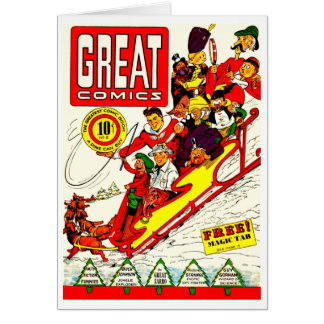 Vintage Comic-Charaktere