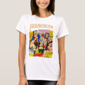 Vintage Comic Frankenstein T-Shirt (Vorderseite)