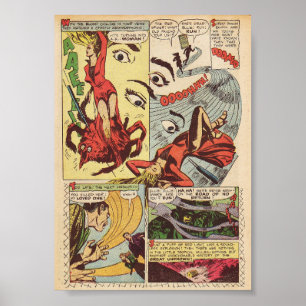 Vintage-Comic Poster
