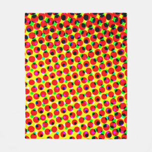 Vintage Comicen farbenfroh halftone Background abs Fleecedecke