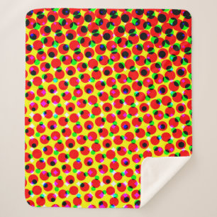 Vintage Comicen farbenfroh halftone Background abs Sherpadecke