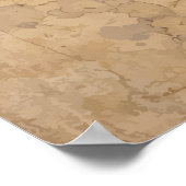 Vintage Compass Poster (Ecke)