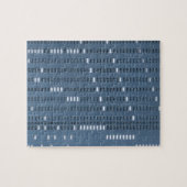 Vintage-Computer-Lochkarte Puzzle (Horizontal)