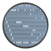 Vintage Computerkarte Eishockey Puck (Vorderseite)