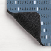 Vintage Computerkarte Mousepad (Ecke)