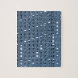 Vintage Computerkarte Puzzle