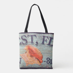 Vintage Conch-Schale Key West-Tasche Tasche