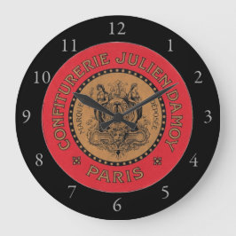 Vintage Confiturerie Werbung Große Wanduhr