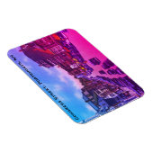 Vintage Congress Street, Portsmouth, NH Foto Magnet (Rechte Seite)