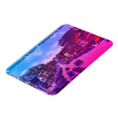 Vintage Congress Street, Portsmouth, NH Foto Magnet (Linke Seite)