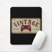 Vintage Controller Limitierte Edition Originalteil Mousepad (Mit Mouse)