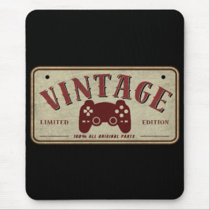 Vintage Controller Limitierte Edition Originalteil Mousepad