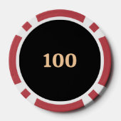 Vintage Controller Limitierte Edition Originalteil Pokerchips (Rückseite)