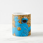 Vintage Cookie Monster and Cookies Kaffeetasse (Mittel)