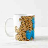 Vintage Cookie Monster and Cookies Kaffeetasse (Links)