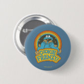 Vintage Cookie Monster | Cookie Frenzy Button (Vorne & Hinten)