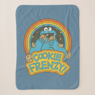 Vintage Cookie Monster Cookie Frenzy Sherpadecke