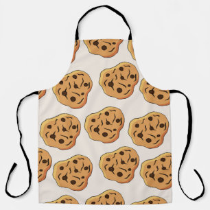 Vintage Cookies nahtlos. Handgezogene Krankheit Schürze