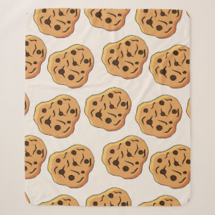 Vintage Cookies nahtlos. Handgezogene Krankheit Sherpadecke