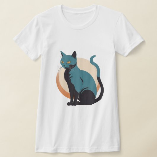 Vintage Cool Cat T-Shirt (Ablage )