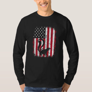 Vintage Coole Skunk Animal Retro US-amerikanische T-Shirt