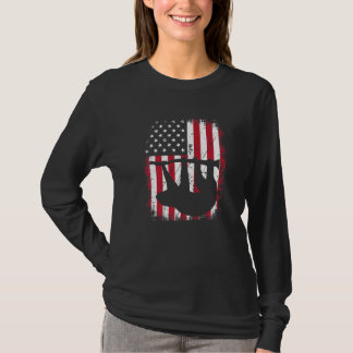 Vintage Coole Sloth Animal Retro US-amerikanische T-Shirt
