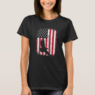 Vintage Cooler Adler Tier Retro USA Amerikanische  T-Shirt