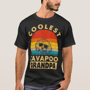 Vintage Coolster Cavapoo Opa Lustige Geschenke Hun T-Shirt