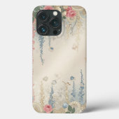 Vintage Coquette iPhone Case | Delicate Floral  (Rückseite)
