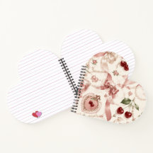 Vintage Coquette Rosa Schleife und Kirsche Ästheti