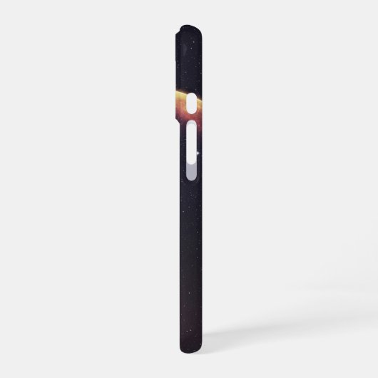 Vintage Cosmic Arc iPhone 16 Hülle (Linke Seite)