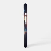 Vintage Cosmic Arc iPhone 16 Hülle (Linke Seite)