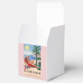 Vintage Cote D'Azur Beach Girl Geschenkschachtel (Geöffnet)