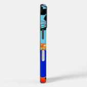 Vintage Côte d'Azur Case-Mate iPhone Hülle (Rückseite / Rechts)