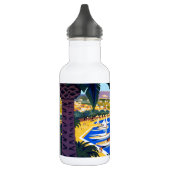 Vintage Cote D'Azur Edelstahlflasche (Links)