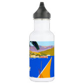 Vintage Cote D'Azur Edelstahlflasche (Rechts)