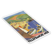 Vintage Côte d'Azur, Frankreich - Magnet (Rechte Seite)