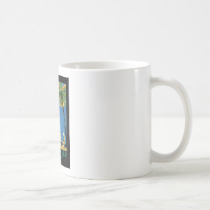 Vintage Côte d'Azur Kaffeetasse
